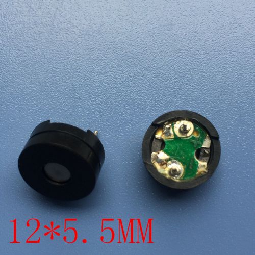 Ultra-thin Passive buzzer Electromagnetic type 12 * 5.5MM 3V-7V buzzer 2 Pin