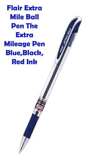10x Flair Extra Mile Ball Pen The Extra Mileage Pen Blue Ink Free Shipping