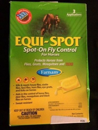Equi-Spot Spot-On Fly Control for Horses