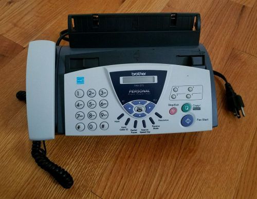 Brother 575 Fax Machine with cords