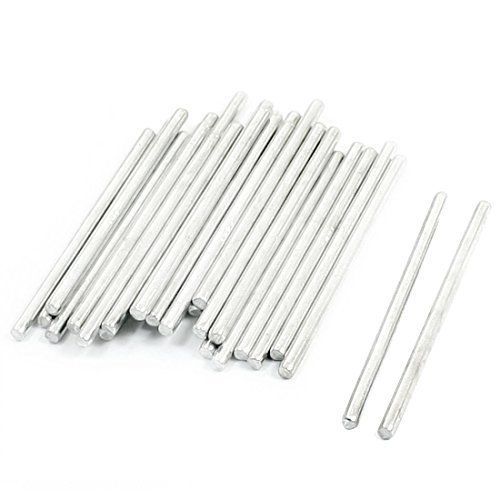 Stainless Steel Round Axles Rods 40mm x 2mm 30 Pcs for RC Toy Model