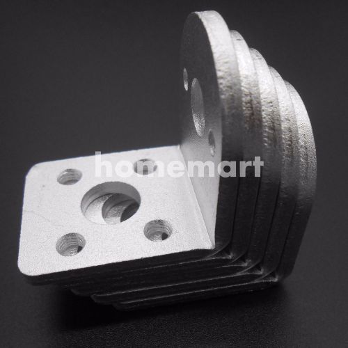 5PCS Aluminum 25 mm gear Motor Retention Mounting Bracket permanent seat White