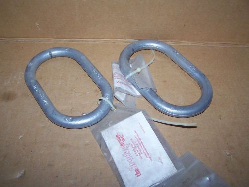 2 NEW CROSBY A8 3/4&#034; HOISTING LIFTING RIGGING CONNECTION LINK A8-5JG--7.5&#034;x4.75&#034;