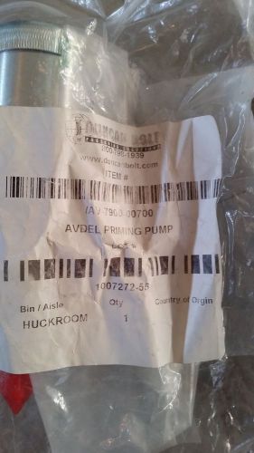 AVDEL PRIMING PUMP 7900-00700