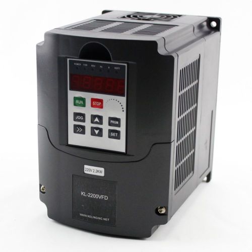 2.2KW (3HP) VFD for Spindle (KL-VFD22) 220VAC input