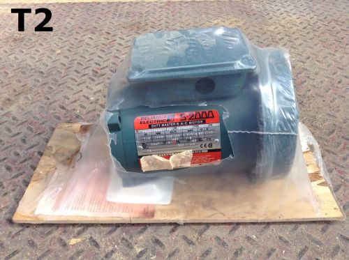 Reliance electric 5-2000 p56h13555 dual master ac motor 208-230v 1/4hp 1725rpm for sale