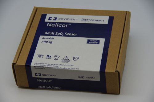 Nellcor Covidien DS100A-1 Reusable Finger Sensor - Genuine - NEW
