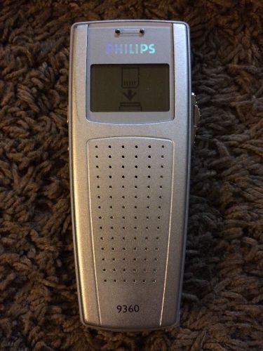 Used PHILIPS 9360 Digital Pocket Memo DICTATION VOICE RECORDER (LFH-9360)