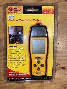 Handheld Carbon Monoxide Meter Portable CO Gas leak Detector Analyzer 1000 ppm