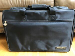 Amway BlackArtistry Carrying Travel Case Storage Scrapbooking Crafts Organizing