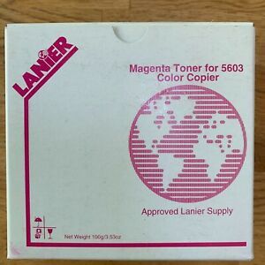 LANIER MAGENTA TONER FOR 5603 COLOR COPIER #117-0230 (NEW IN BOX)