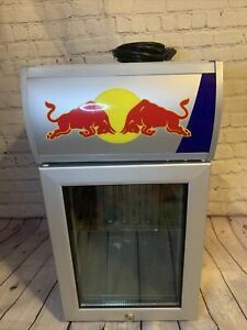 Red Bull RBI-BC2 Mini Refrigerator LED Lights Lockable (21.75&#034;Tx11.5&#034;Wx12.5&#034;D)