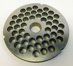 #42 1/2&#034; (12mm) Meat Grinder Plate for Hobart Cabelas Biro Weston Berkel etc