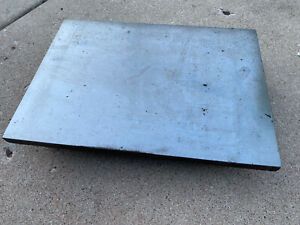 Vintage Machine Shop Cast Iron Surface Inspection Plate, Great Shape