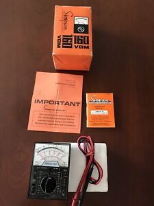 simpson 160  analig multimeter