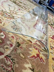 Curved Glass Sneeze Guard Replacement Glass 59&#034; Kargas, Buffet, Cabinet, Display