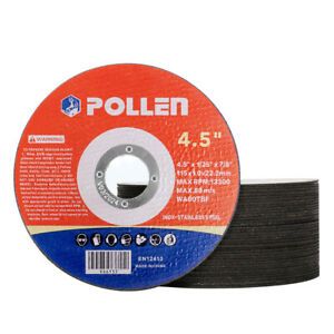 25 Pack 4-1/2 Inch Cut Off Wheels Cutter Rotary Disc for Grinder Metal &amp; Steel