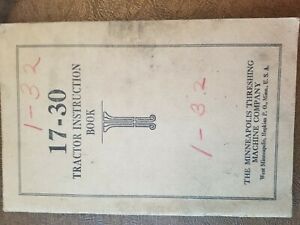 original ihc 12-25 mogul instruction manual