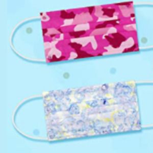 Disposal Face Masks with Multi Color Designs Women&#039;s (1) Pack 10 Masks