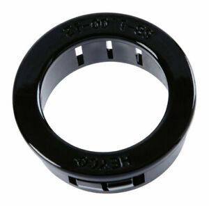 Jandorf 61432 Black Nylon Insulated Bushing 1 Hole x 3/4 I.D. x 0.45 Thick in.