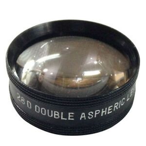 28D Double Aspheric Lens Ophthalmic Lens SE in Wooden Box SET OF 10 Pieces
