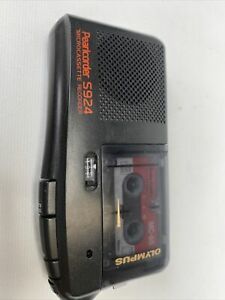 Olympus Pearlcorder S924 Microcassette Recorder Tested 1 Cassette