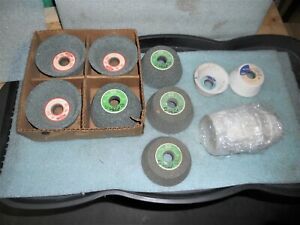 (14) Cup Grinding Wheels with 3/4&#034; Bore: (7) 4/3&#034; x 1-1/2&#034; &amp; (7) 3&#034; x 1-1/4&#034;