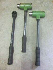 Greenlee 1804 Ratchet Knockout Punch Driver Puller Slug Buster w/ Extra FreeSH