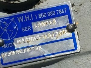 Bandioli and Pavesi m4pv58-58 hydraulic transmission and pump with adapter