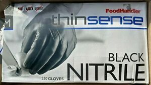 1000 BLACK NITRILE Gloves 1,000 PowderFree Medium