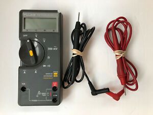 Fluke 73 Series II Digital Multimeter + Leads *Tested