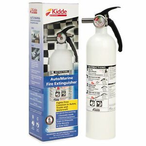 Kidde Auto/Marine UL Listed Fire Extinguisher 10-B:C Rated