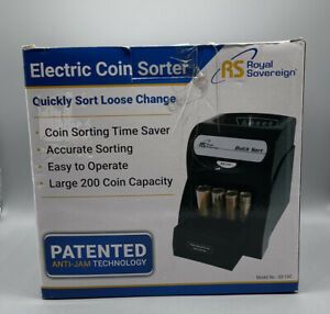 Royal Sovereign Quick Sort Coin Sorter Counter Machine QS-1AC
