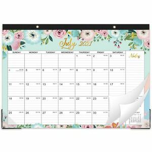 2021-2022 Desk Calendar - 18 Monthly Desk/Wall Calendar 2-in-1,16.8&#034; x 12&#034;, J...
