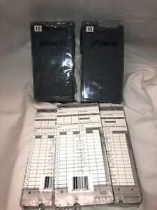 UPUNCH uPTC2000-1 5 sets of cards and two sets of Holders