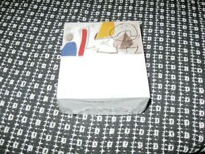 Joan Miro Memo Note Pad Block / Cube  3 3/4&#034; x  4 1/4&#034; x 2&#034; Sealed New