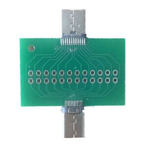 Usb3.1 Type C Male To Female Plug Adapter Converter Module Test