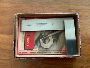 Vintage Starrett #20  Machinist Square in Original box