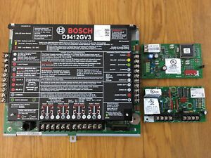 Bosch D9412GV3 V8.14 Commercial Alarm Control Panel W/Network Card (Defaulted)