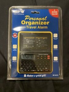NEW SII SEIKO INSTRUMENTS PERSONAL ORGANIZER W/ TRAVEL ALARM DF-4010