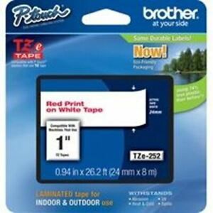 Brother P-touch TZe 1&#034; Laminated Tape Cartridge - BRTTZE252