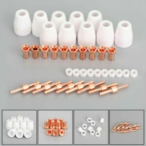 40X Air Plasma Cutter Consumables Extend Fit For PT-31 LG-40 Torch CUT-40 50 CN