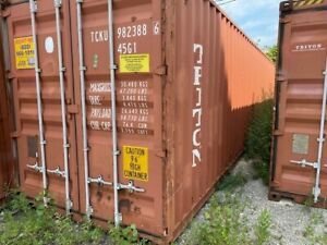 Sea Container 40&#039; high cube in good used condition, watertight