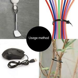 100 PCS Pack 6 Inch 50 LBS Nylon Quality Cable Zip Wire Ties BLACK Color Tool