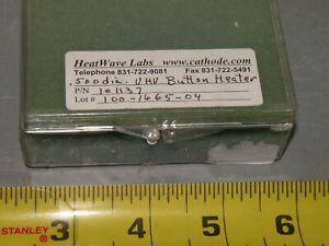 HeatWave Labs UHV Button Heater .500 dia 101137