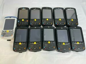 Lot 11 Motorola Symbol Zebra MC55A0 MC5590 MC55N0 Wireless Laser Barcode Scanner