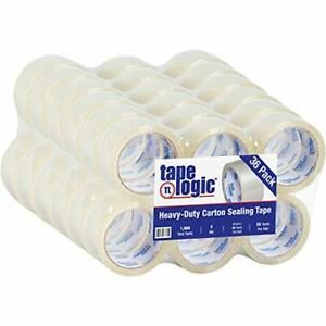 Aviditi Tape Logic 2 Inch x 55 Yard 2.0 Mil Clear Heavy Duty Acrylic Packing ...