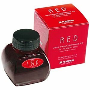 Platinum fountain pen bottle ink 60cc Red INK-1200 # 2