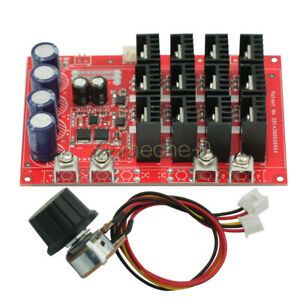DC 10-50V 60A Motor Speed Control PWM HHO RC Controller 12V 24V 48V 3000W
