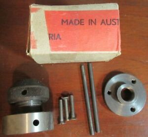 Collet Chuck UNIMAT Mini Lathe Mdl 1020 New Open Box DB190-1,2,3 w pins, screws